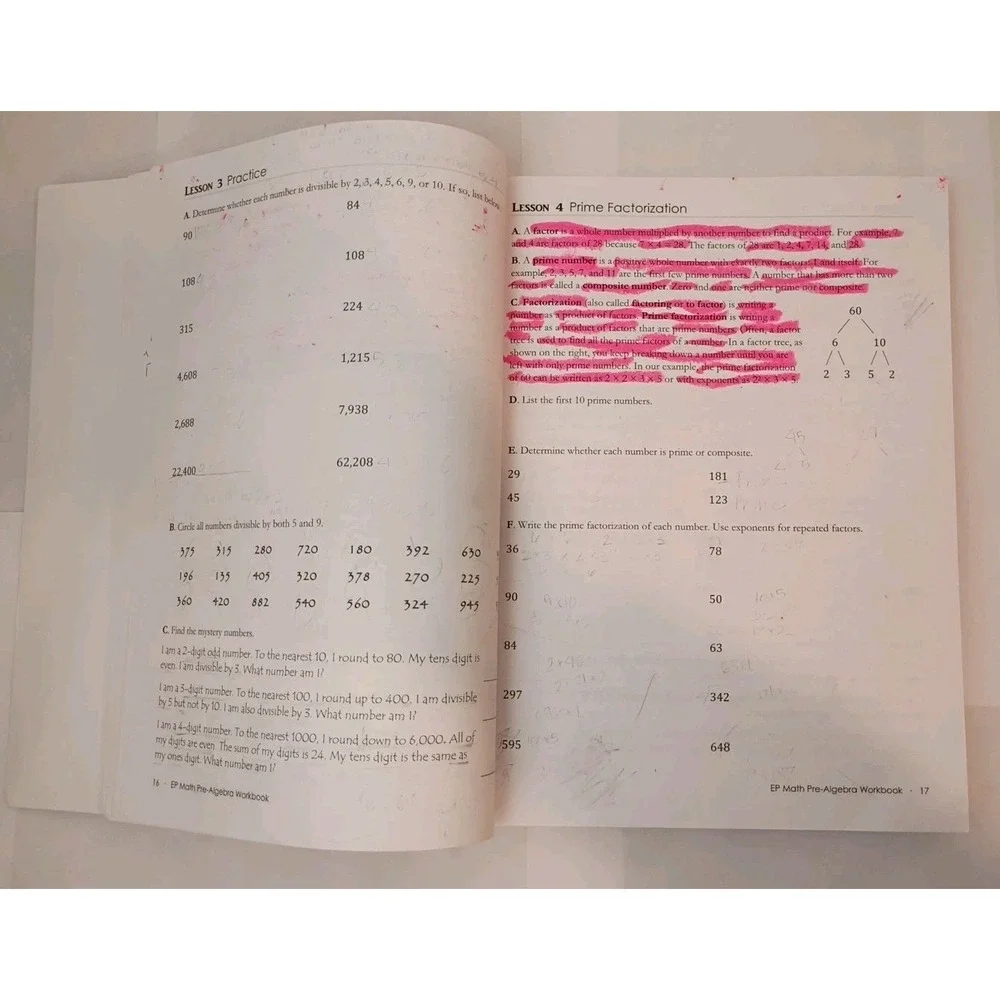Toys | Ep Math Prealgebra Workbook Part Of The Easy Peasy Allinone ...